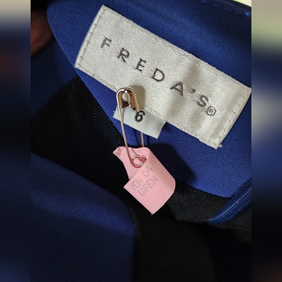 FREDAS Boutique Royal Blue Dress, US Size 6 - Picture 4 of 5